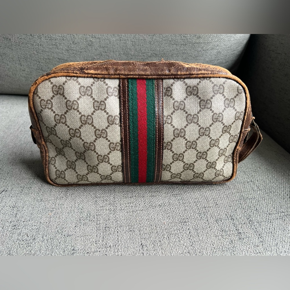 Gucci Vintage Sherry Line Clutch - Picture 2 of 11